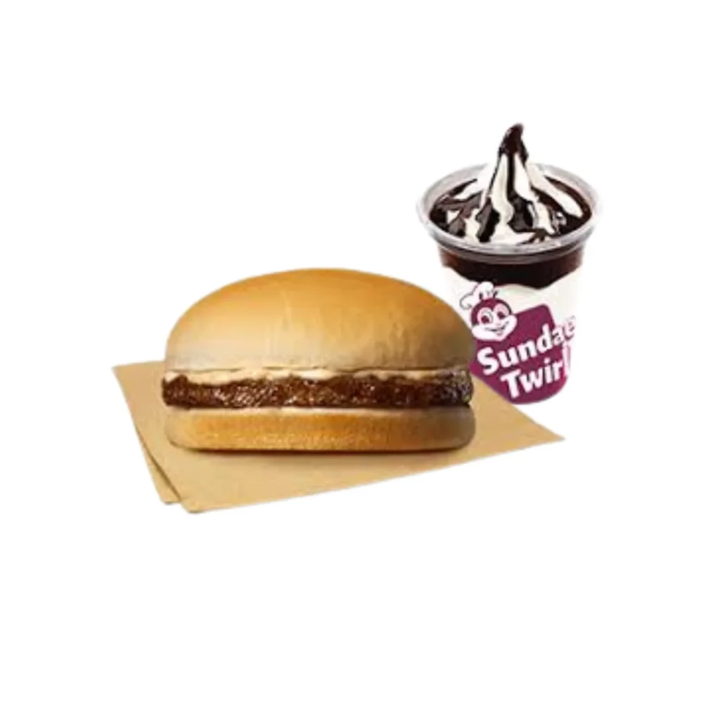 Mix and Match Menu 2 Yumburger and the Choco Sundae