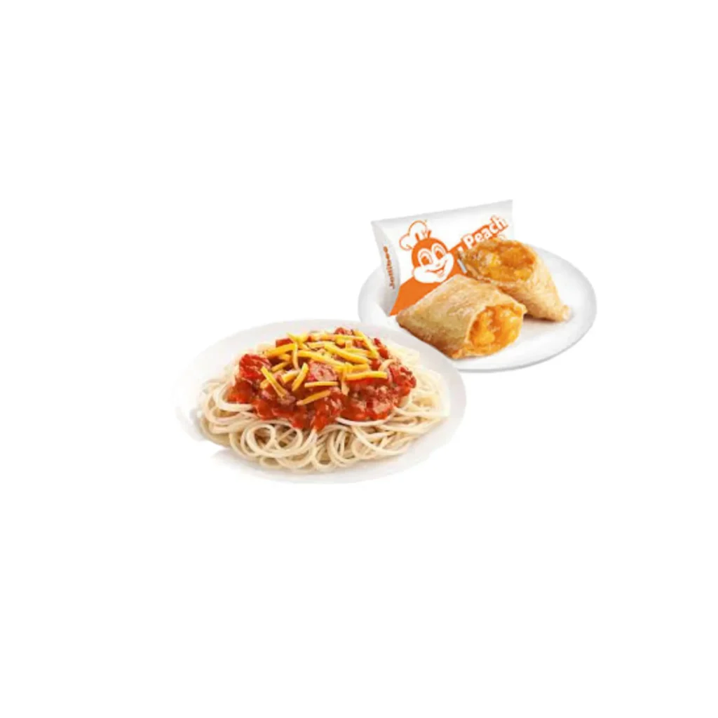 Mix and Match Menu 6 Jolly Spaghetti and Peach Mango Pie