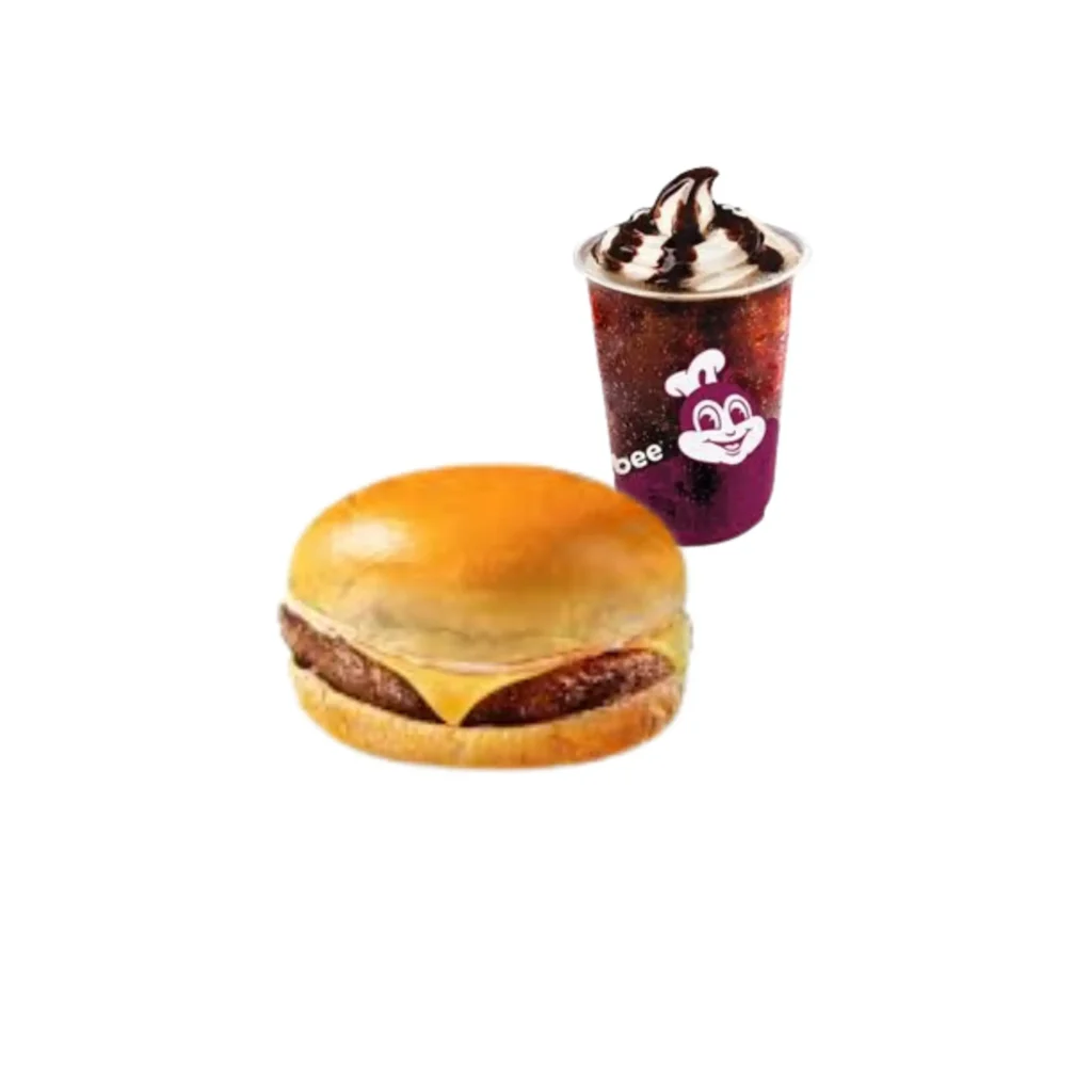 Mix and Match Menu 10 Cheesy Yumburger and Coke Float