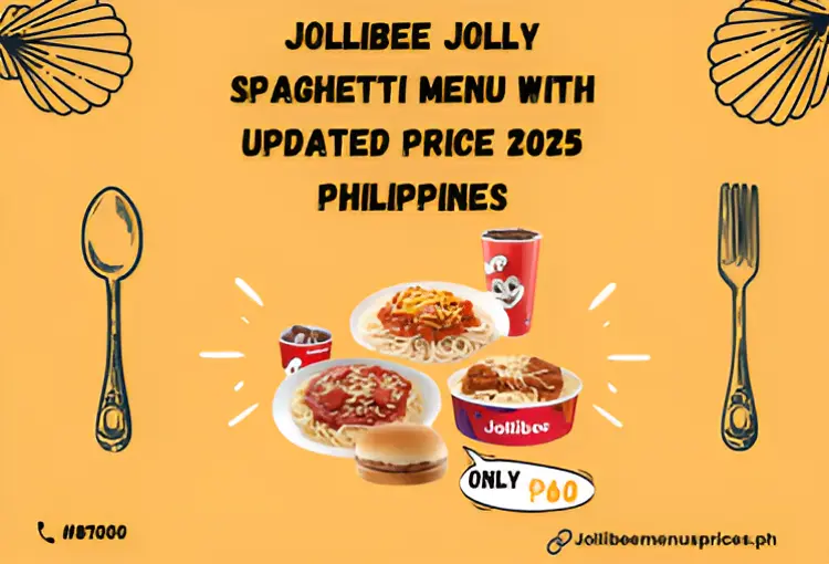 Jollibee Jolly Spaghetti Menu with Updated Price list 2025 5 Jollibee Jolly Spaghetti Featured image