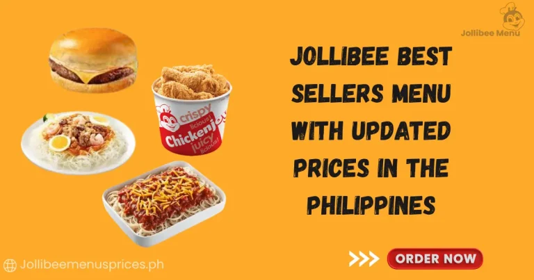 Jollibee Best Sellers Menu with Updated Prices in the Philippines 2025 5 Jollibee best sellers menu