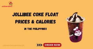 Jollibee coke float