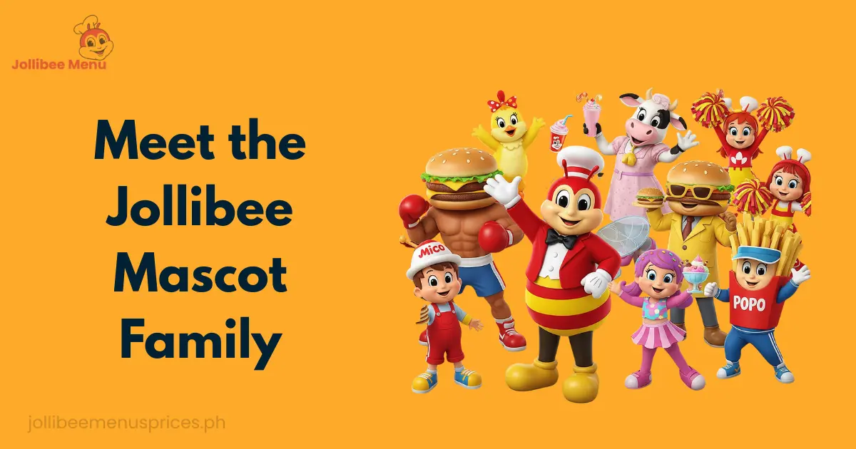 Meet the Jollibee Characters: Complete 2025 Guide 1 Jollibee Mascot Characters